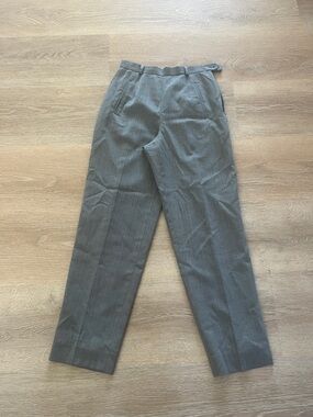 Talbots Women's Gray Straight-Leg Dress Pants